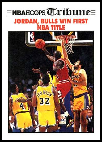 542 Jordan, Bulls Win First NBA Title